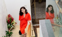 Tâm Tít “hé lộ” giới tính của con trong ngày sinh nhật?